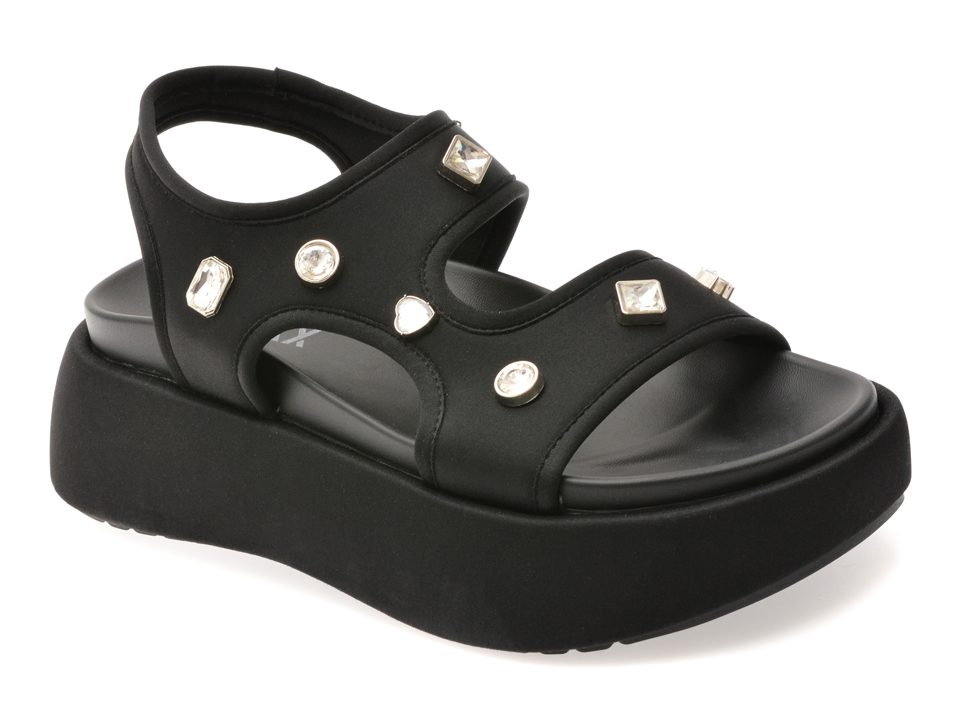 Sandale GRYXX Negre A55 Confortabile