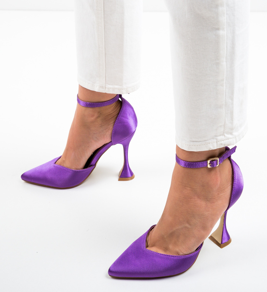 Pantofi Paior Mov - Eleganță și Stil - imagine 4