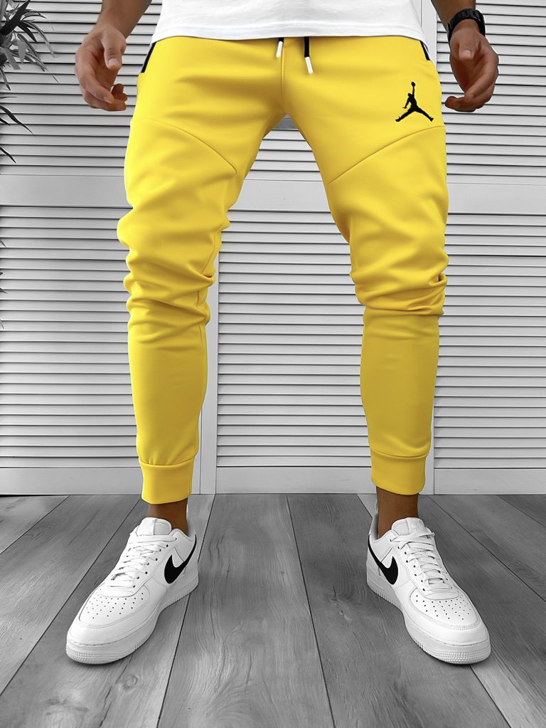 Pantaloni Trening Mustar Conici Silon