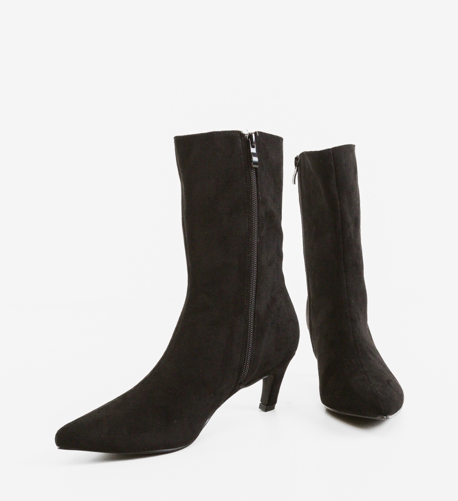 Botine Dama Jorana Negre | Eleganță și Confort - imagine 4