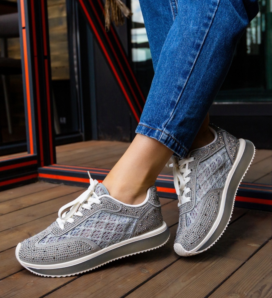 Sneakers Dama Ynny Verzi - Confort Sport - imagine 2
