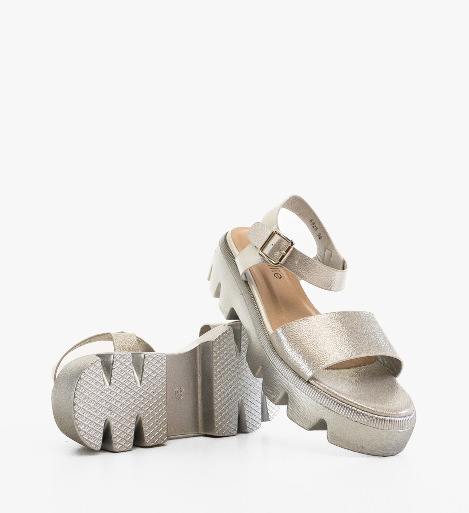 Sandale Dama Kara Argintii | Eleganță de Ocazie - imagine 7