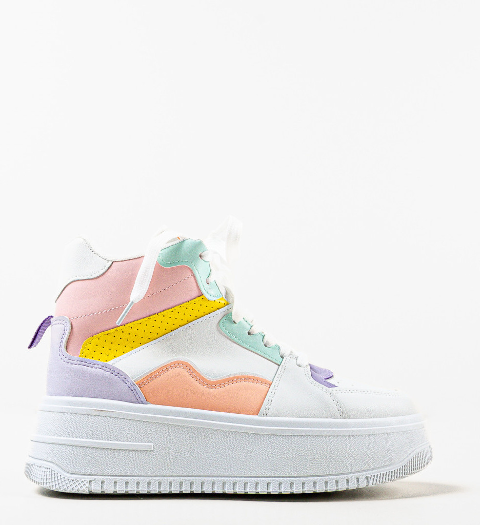 Sneakers Dama Alfred Roz - Confort și Stil - imagine 5