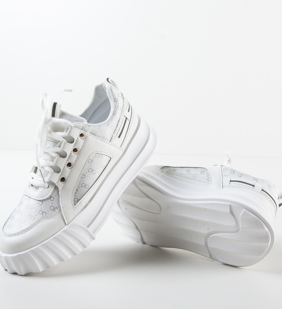 Sneakers Dama Aditya Albi 2 - Confort și Stil - imagine 8