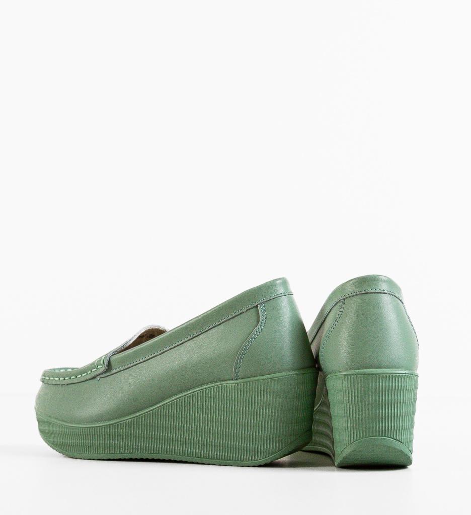 Pantofi Casual Ely Verzi | Stil și Confort Urban - imagine 7