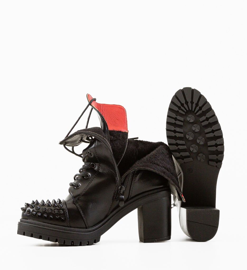 Botine Coelho Negre | Eleganță și Confort - imagine 5