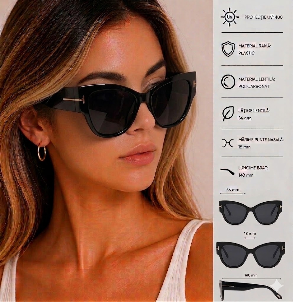 Ochelari de Soare Femei Picadili cu Protecție UV - imagine 3
