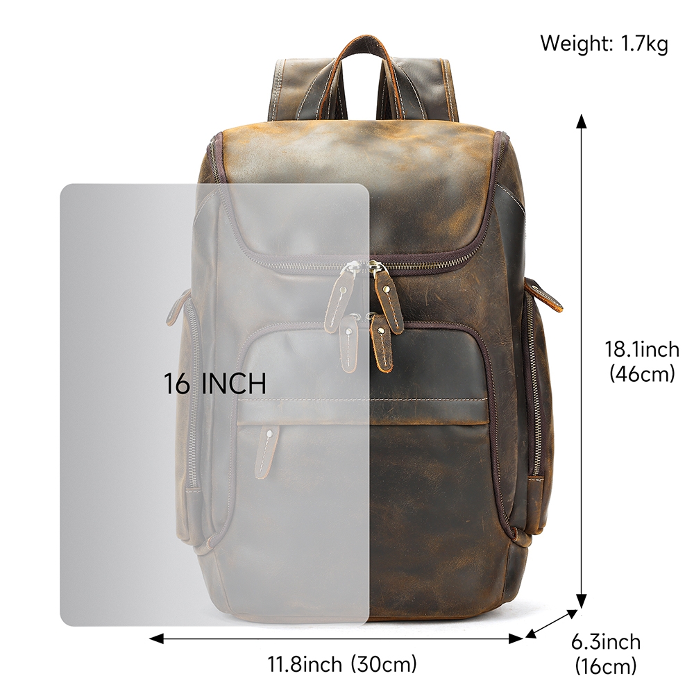Rucsac Barbati Delis Velian GT3328 Piele - imagine 4