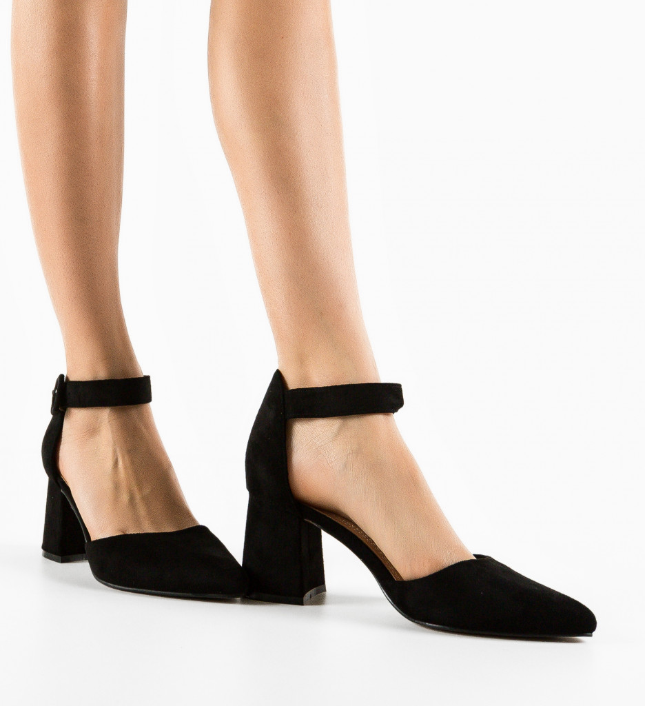 Pantofi Dama Shard Negri | Stil și Eleganță - imagine 2