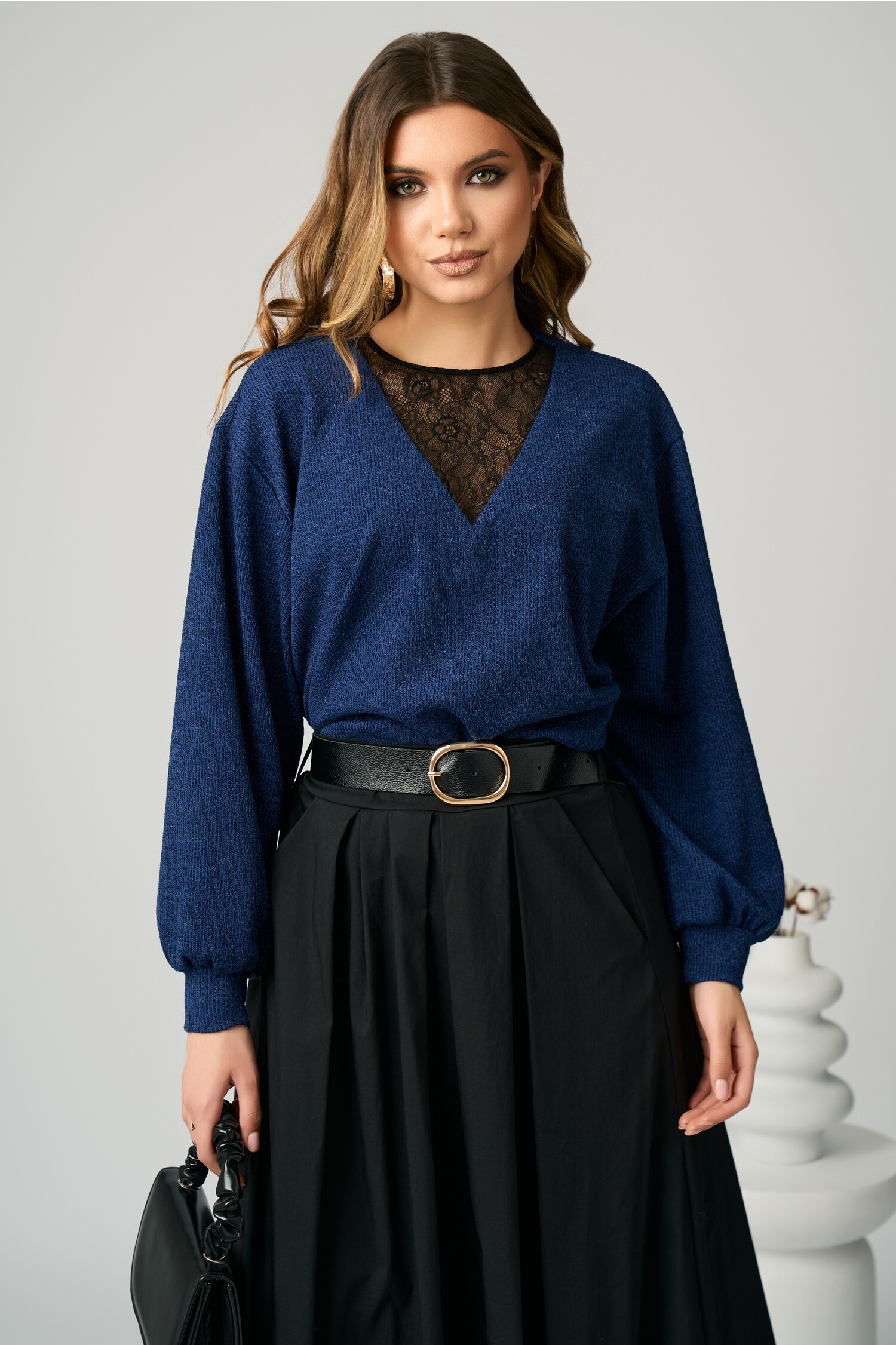 Bluza DY Fashion cu Dantela - Eleganță & Confort
