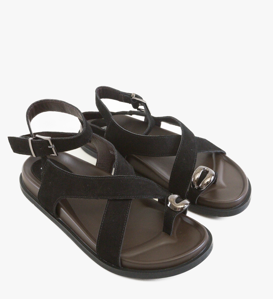Sandale Dama Celia Negre - Eleganta si Stil - imagine 3