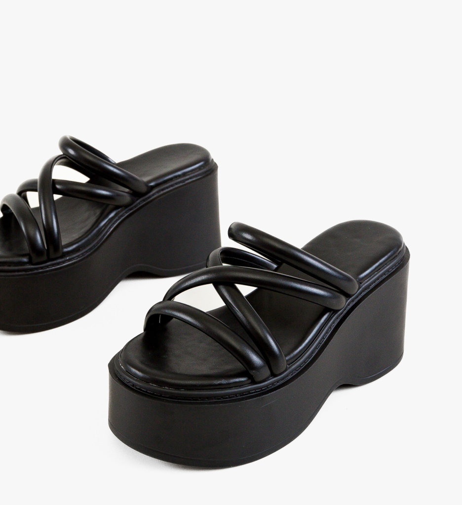 Platforme Dama Dante Negre | Stil și Confort - imagine 8