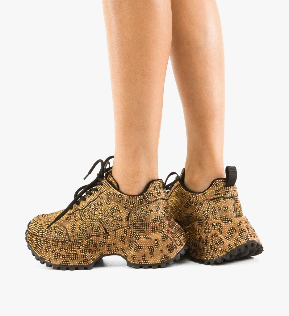 Sneakers Dama Toop Print - Stil și Confort - imagine 5
