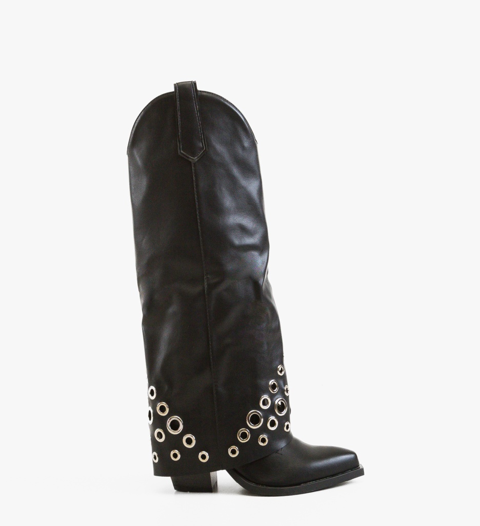 Cizme Dama Pakren Negre Elegante | Depurtat - imagine 8