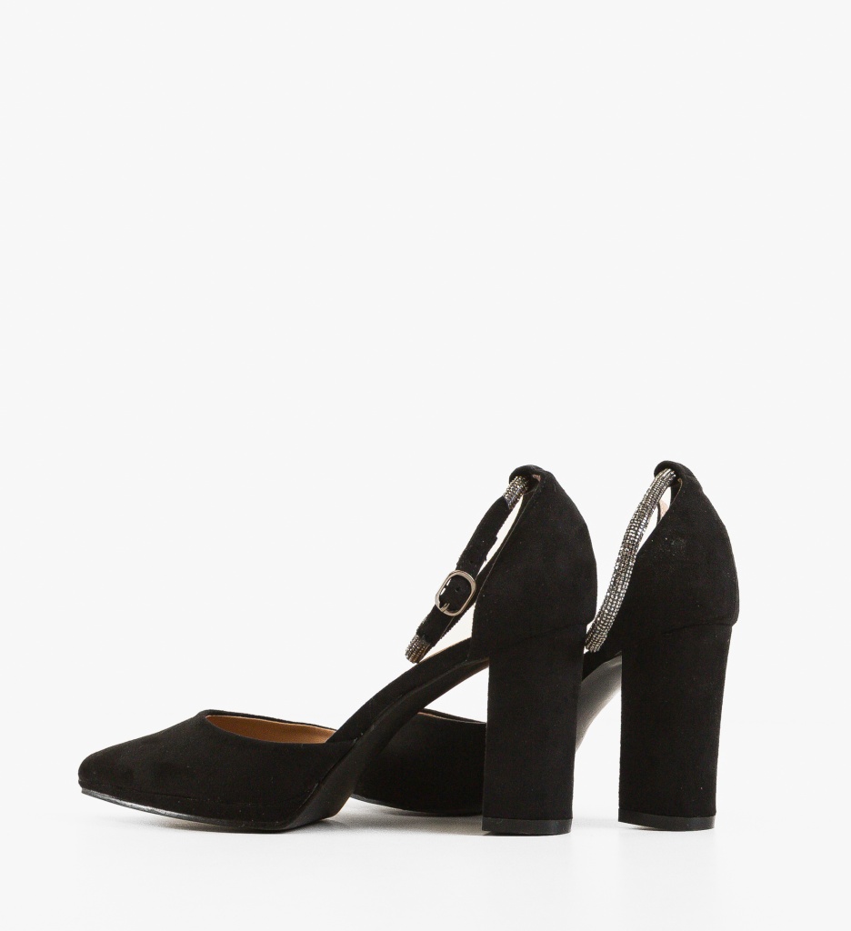 Pantofi cu Toc Kobe Negri | Eleganță Asigurată - imagine 5