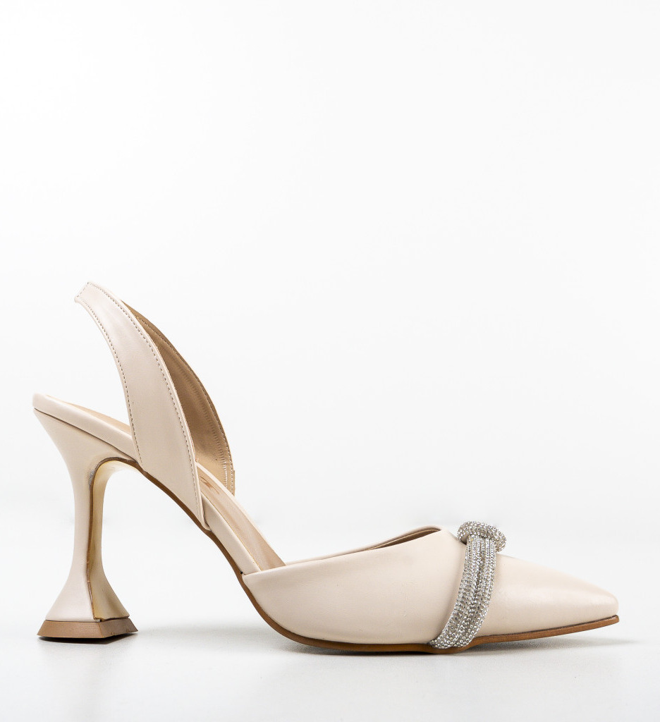 Pantofi Quar Bej | Eleganți și Versatili - imagine 4