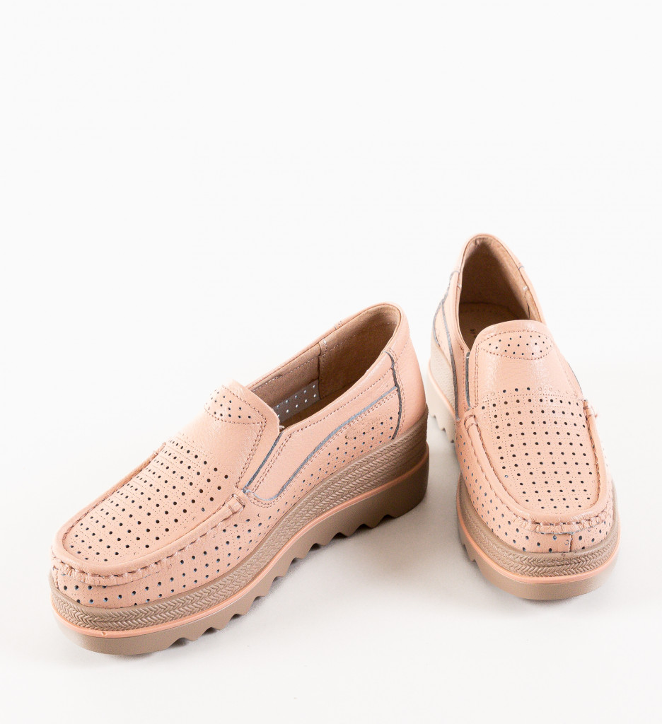 Pantofi Casual Dama Roz Krat - Confort Zilnic - imagine 6