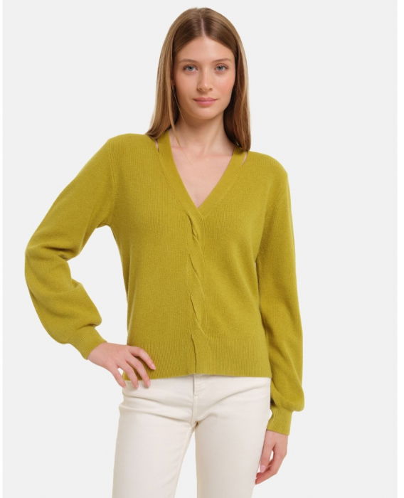 Pulover Verde Oliv Shopika | Stil si Confort