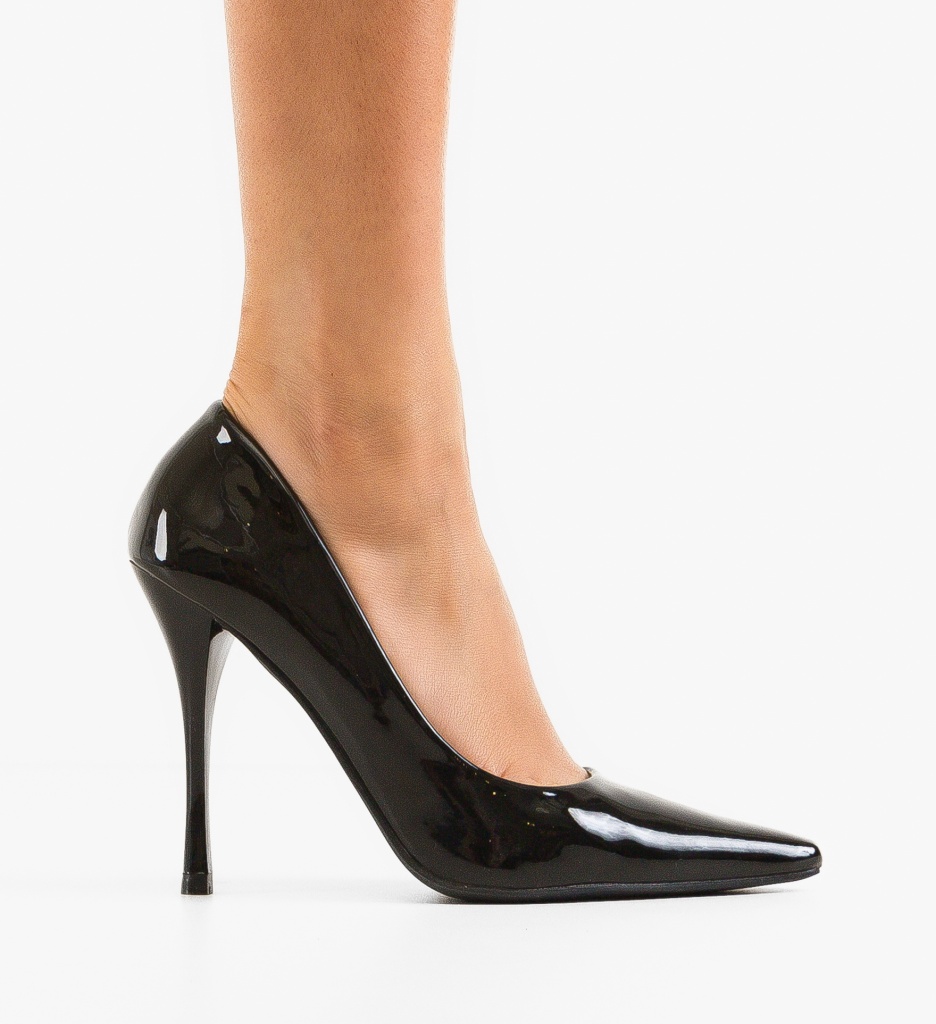 Pantofi Stiletto Jannine Negri - Eleganță Absolută - imagine 6