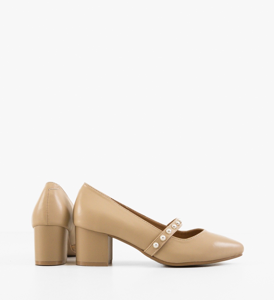 Pantofi Celine Bej cu Toc - Eleganță și Stil - imagine 4