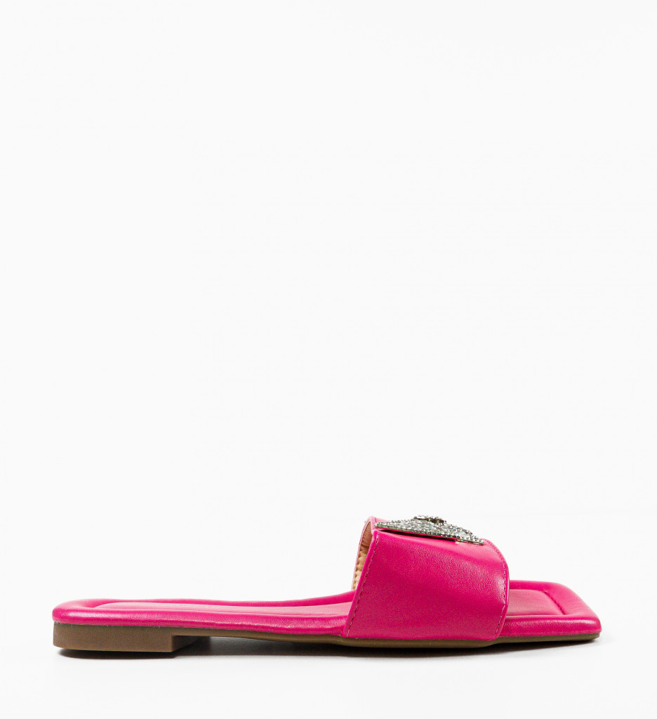 Papuci Dama Shadow Fuchsia | Confort & Stil - imagine 4