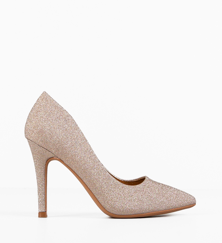 Pantofi Tenarus Aurii 2 - Eleganță și Stil - imagine 5