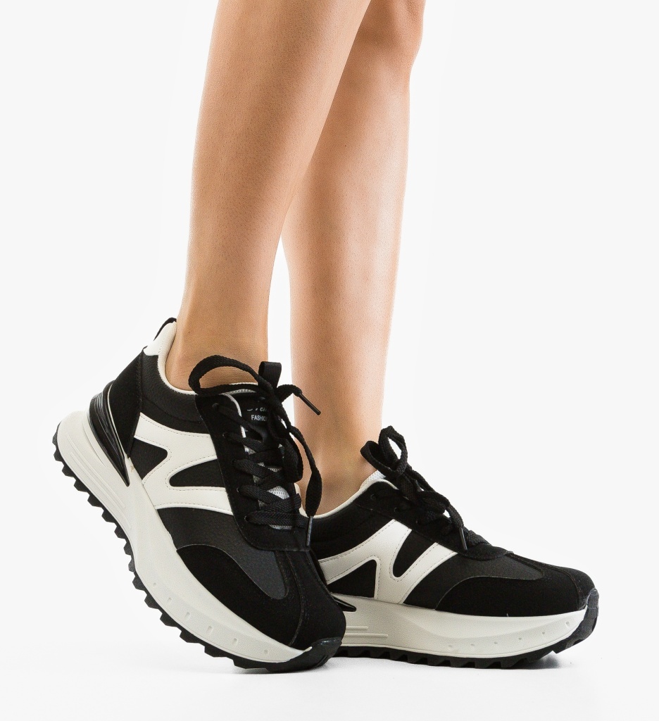 Sneakers Dama Senso Negri | Confort Stilat - imagine 2