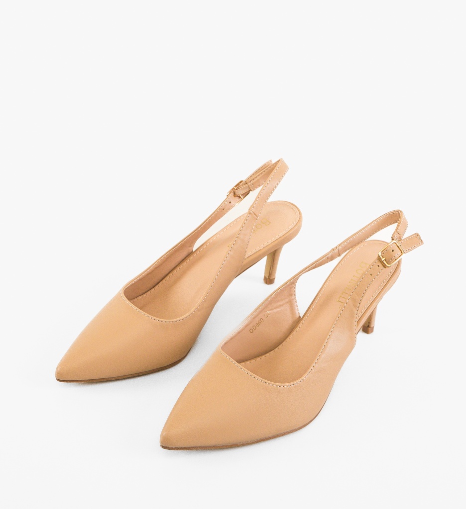 Pantofi dama Adele Bej | Eleganță și Stil - imagine 6