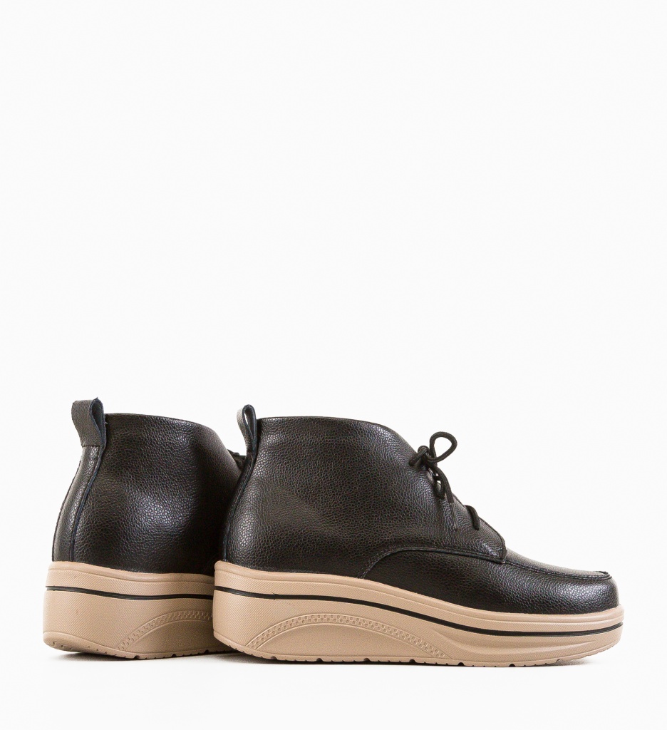 Pantofi Bergamon Negri - Confort și Stil Casual - imagine 7