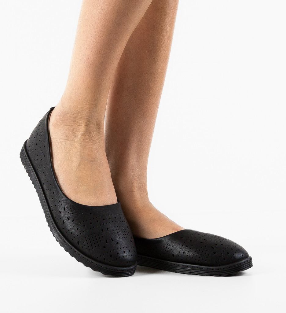 Espadrile Negre Casual Eree | Stil și Confort - imagine 2