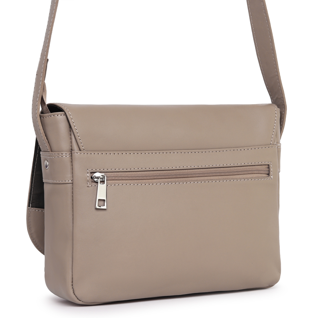 Geanta Dama India Piele Naturala Bej Aida GT3861 - imagine 3