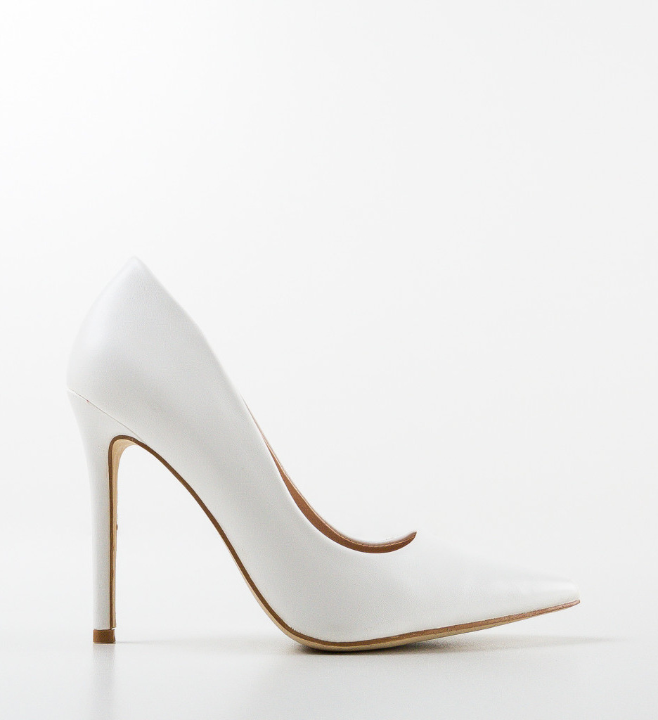 Pantofi Chance Albi | Eleganță și Stil - imagine 5