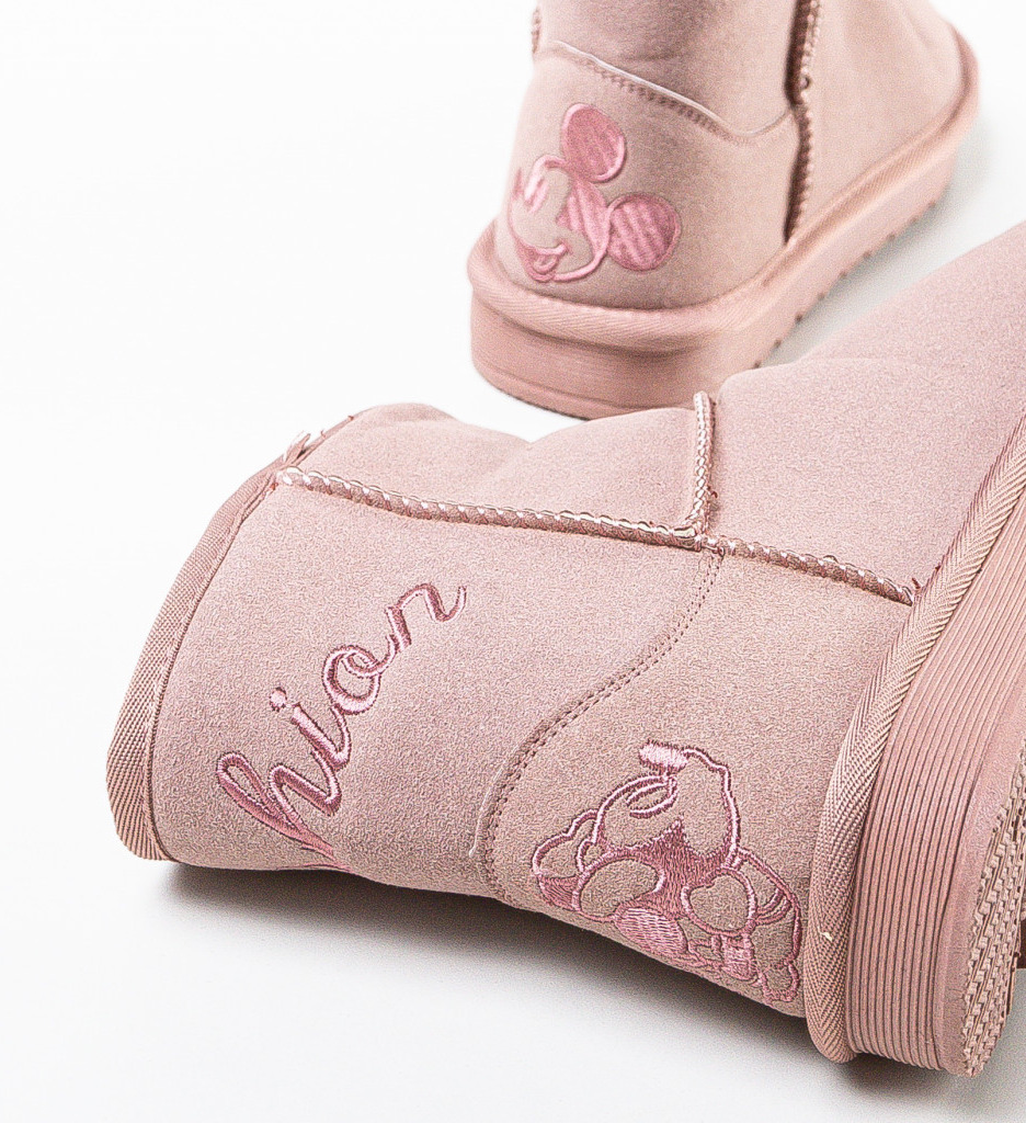 Cizme Ug Roz Dama | Confort și Căldură - imagine 4