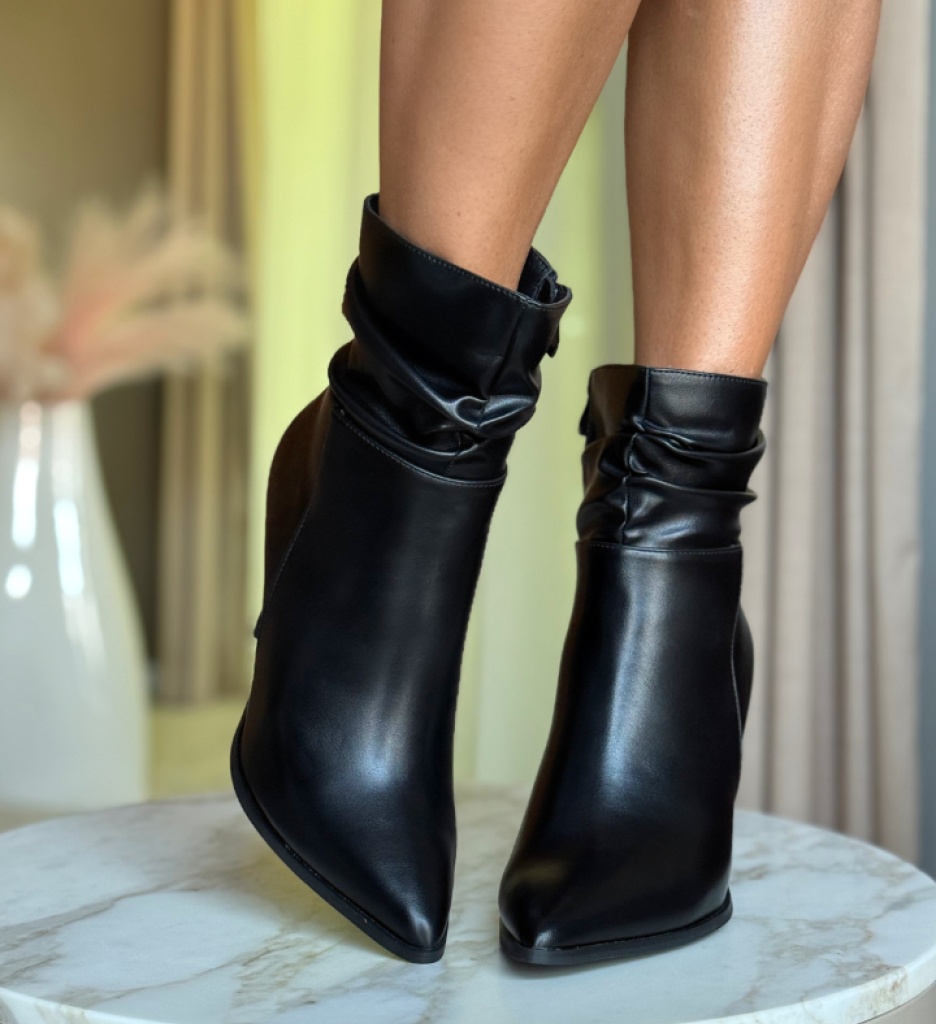 Botine Ving Negre 2 - Eleganță și Confort - imagine 2