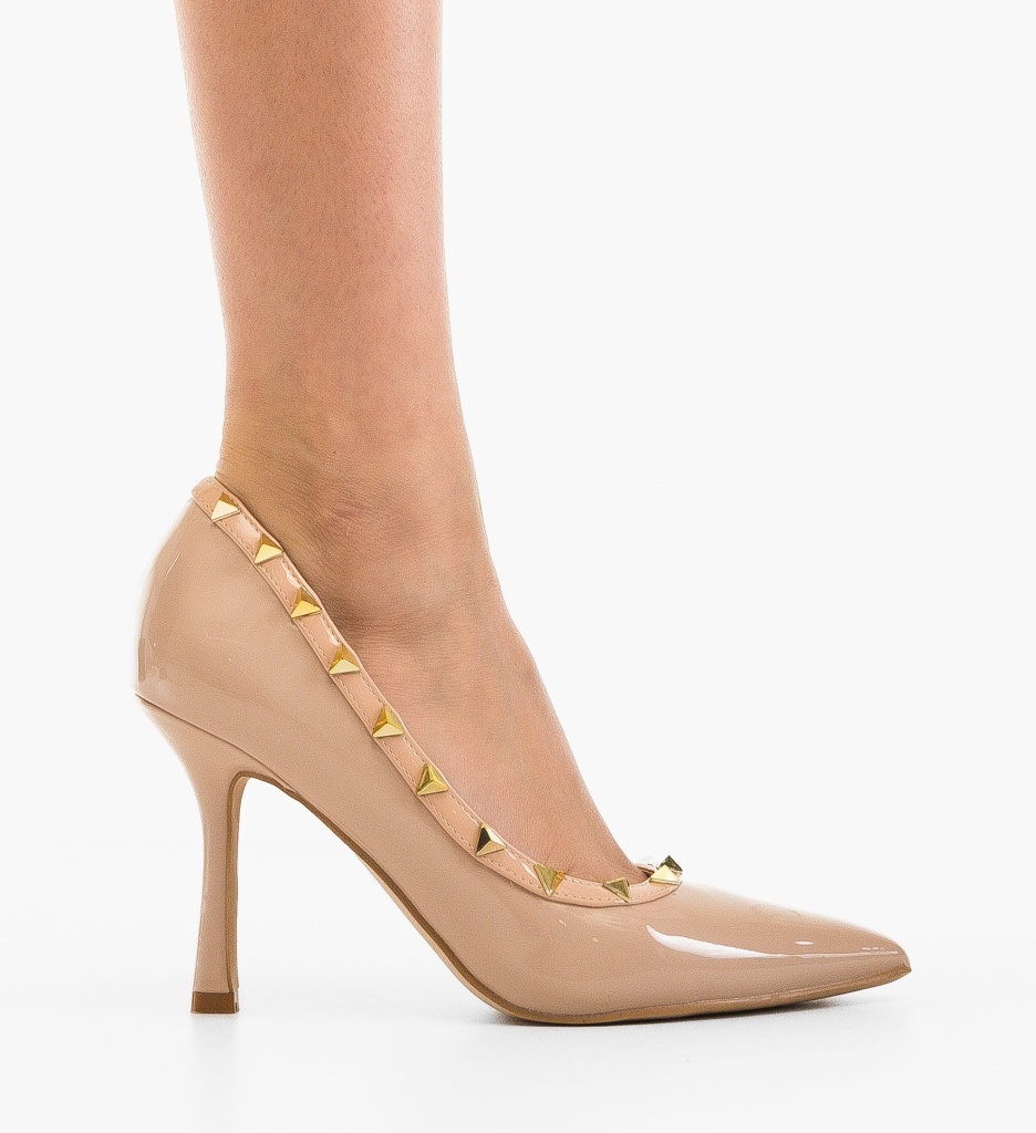 Pantofi Dama Jamshid Nude - Eleganță și Stil - imagine 6
