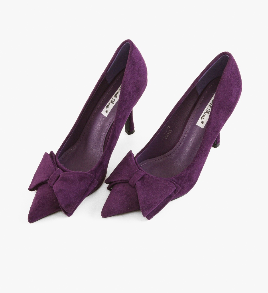 Pantofi Stiletto Mov Lester - Eleganță Asigurată - imagine 4