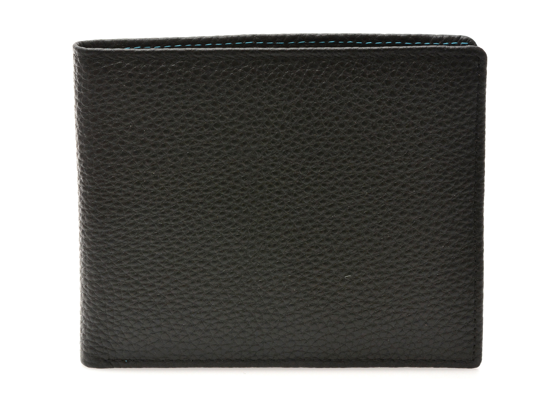 Portofel Barbatesc D8008 Piele Naturală Negru