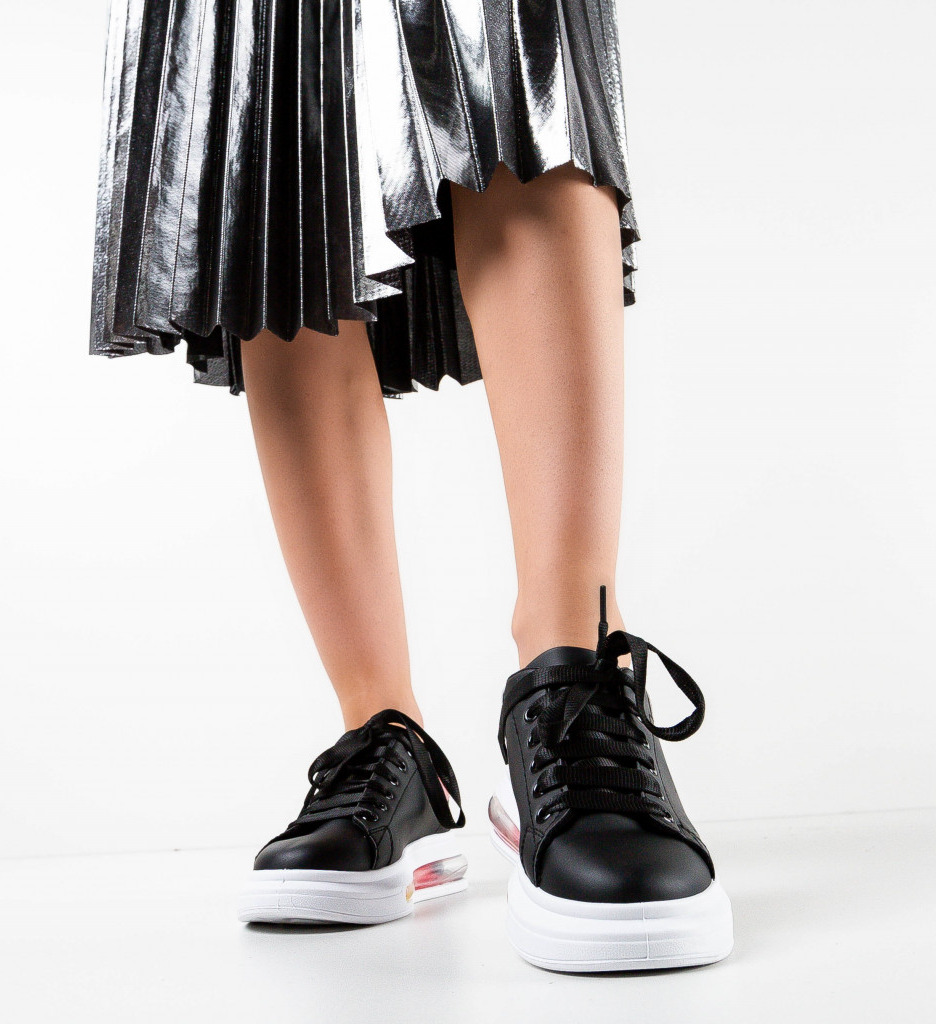 Sneakers Dama Utopy Negri - Confort și Stil - imagine 2