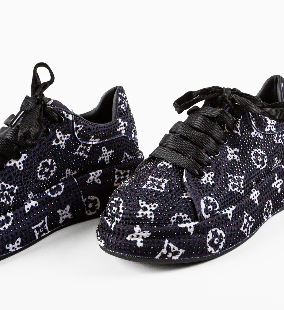 Pantofi Casual Dama Urssy Negri | Stil și Confort - imagine 6
