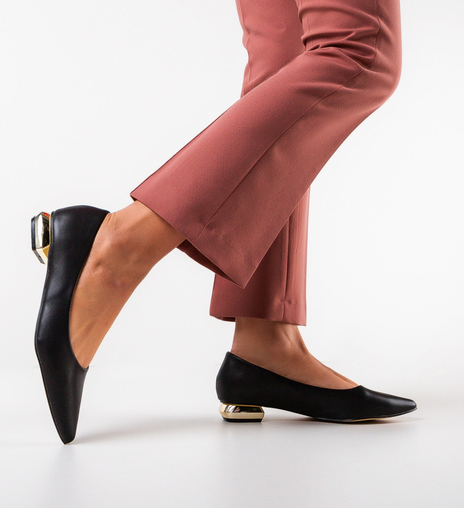 Pantofi Barrera Negri - Eleganță și Stil - imagine 3