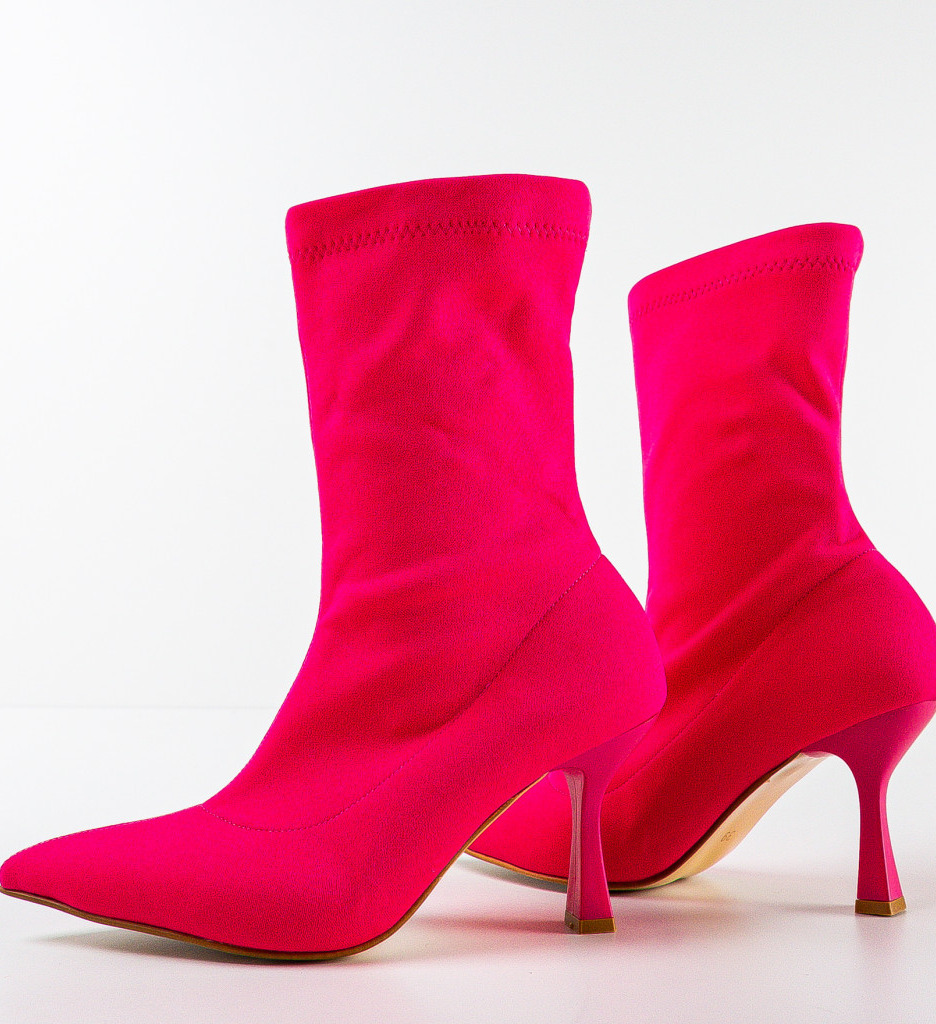 Botine Kalamak Fuchsia | Eleganță și Stil - imagine 5