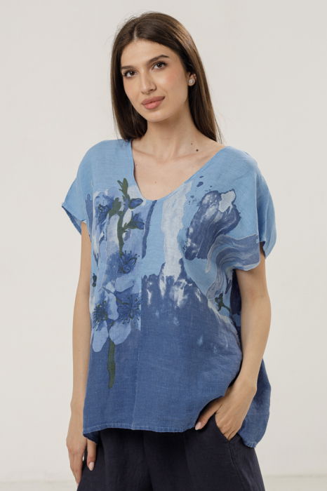 Bluza In Oversize Shopika | Floral Pastel