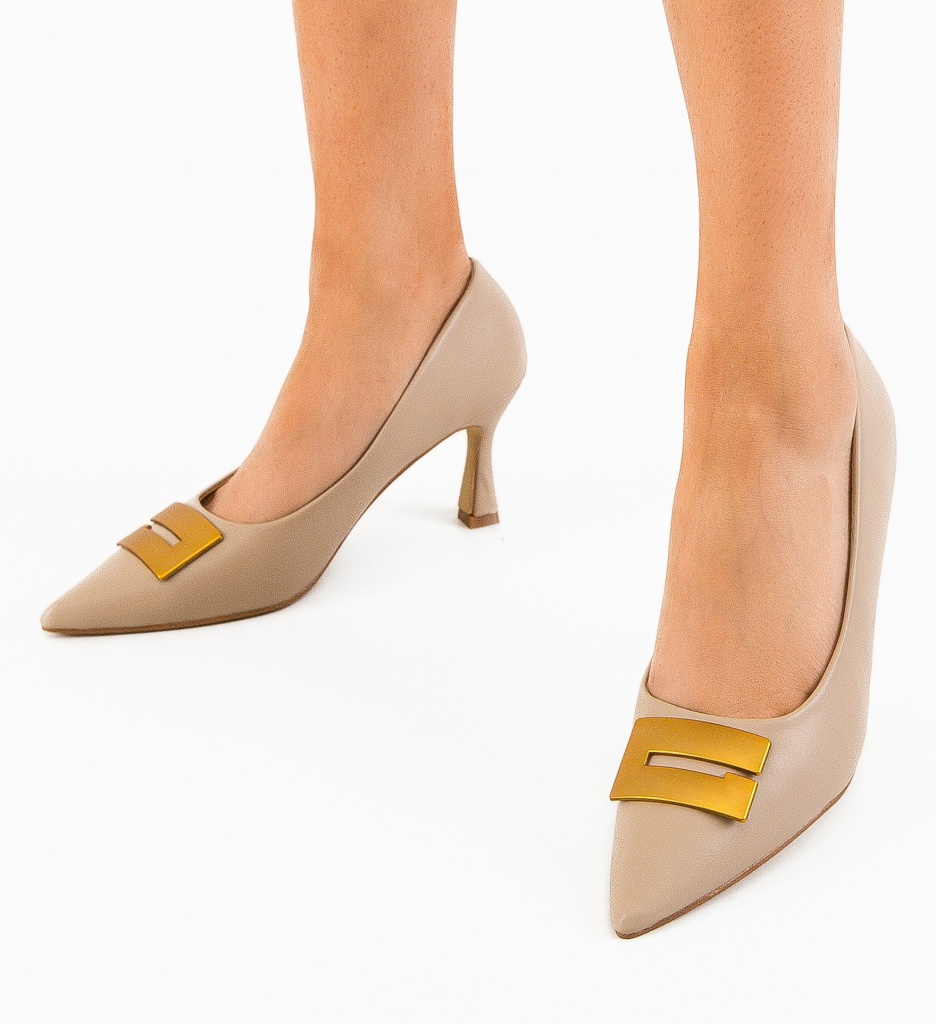 Pantofi Jaxy Bej - Eleganță și Confort - imagine 4
