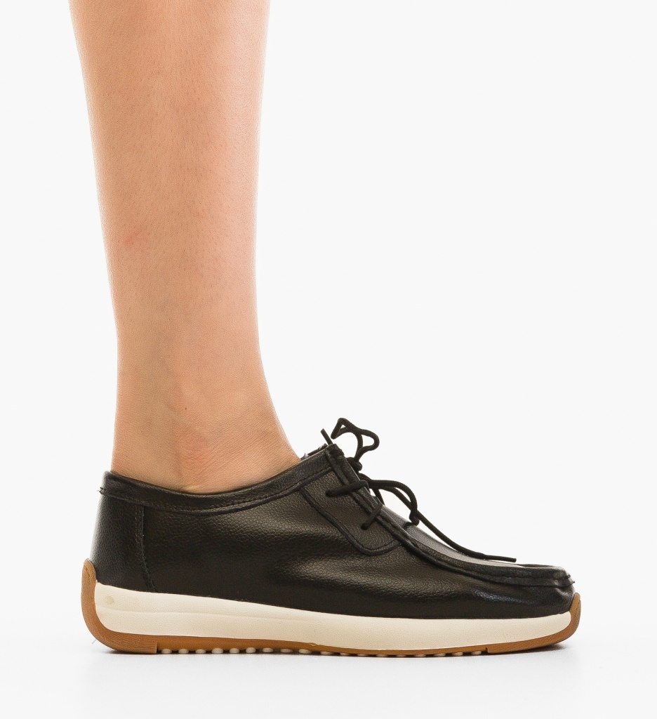 Pantofi Zackary Negri | Stil Casual Zilnic - imagine 5