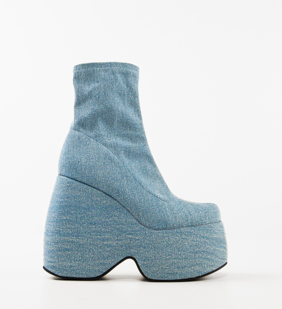 Botine Stelar Albastre - Stil și Confort - imagine 8