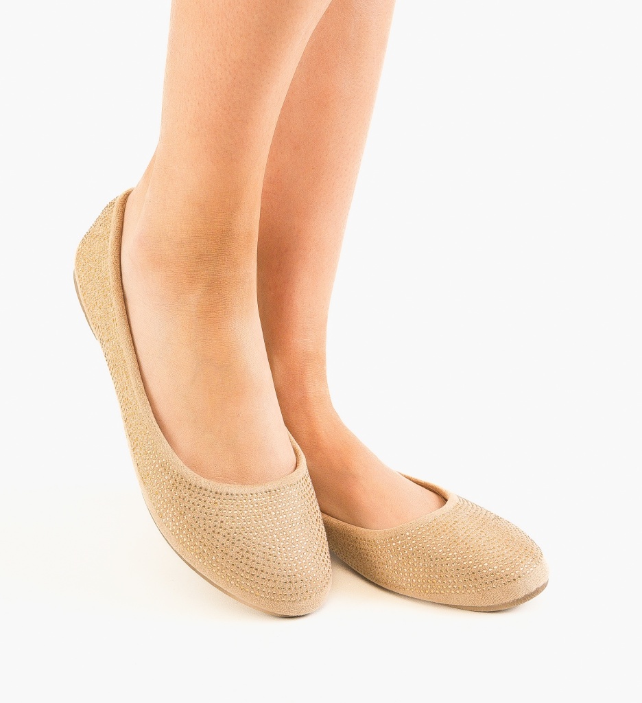 Balerini Dama Camel - Confort și Eleganță