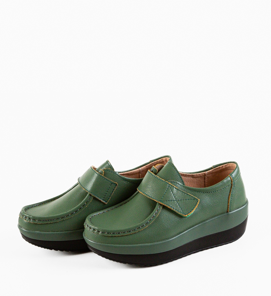 Pantofi Sport Groma Verzi | Confort & Stil - imagine 7