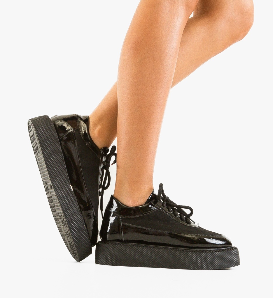 Pantofi Casual Negri Fahana 3 - Stil Versatil