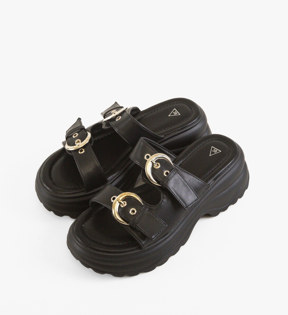 Papuci Dama Hobbs Negri | Stil si Confort - imagine 5