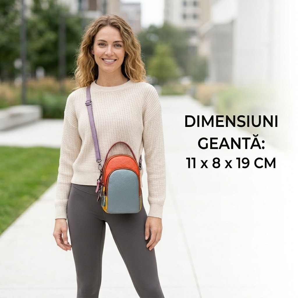 Geanta Delis Orantha Piele Naturala - imagine 5